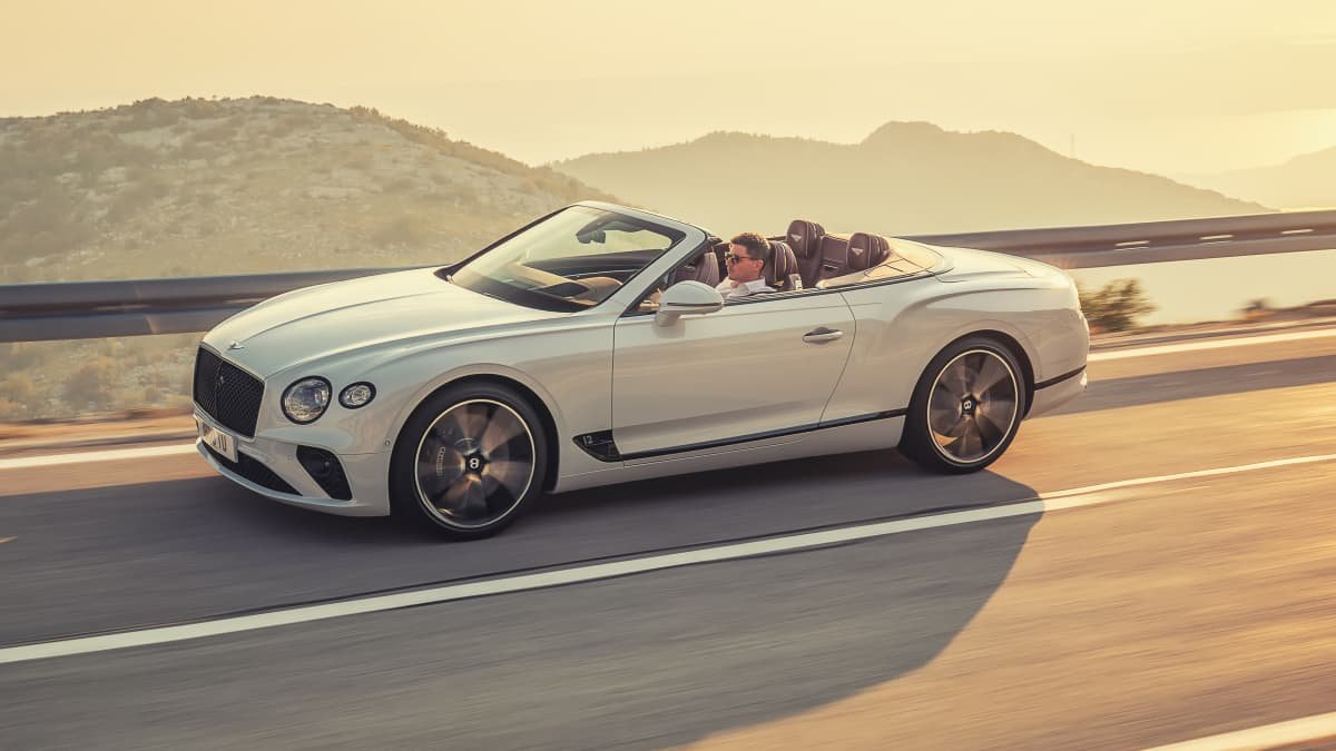 2018 Bentley Continental GT Convertible.