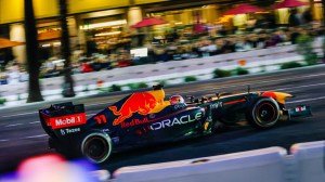 Red Bull makes its presence during the Las Vegas Grand Prix launch party.