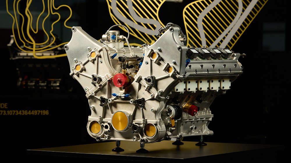 The Rodin Cars FZero's 4.0-liter twin-turbo V-10