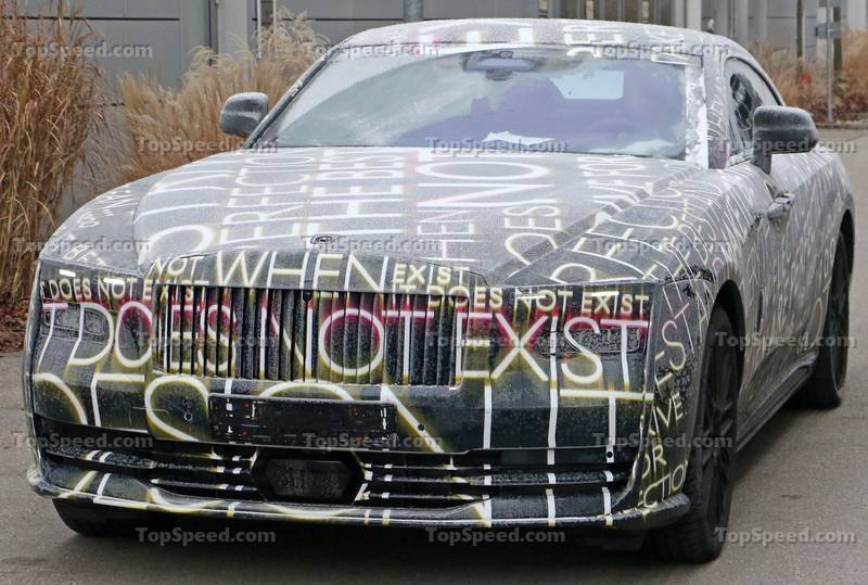 Rolls Royce Spectre First All Electric Rolls Royce Caught Testing