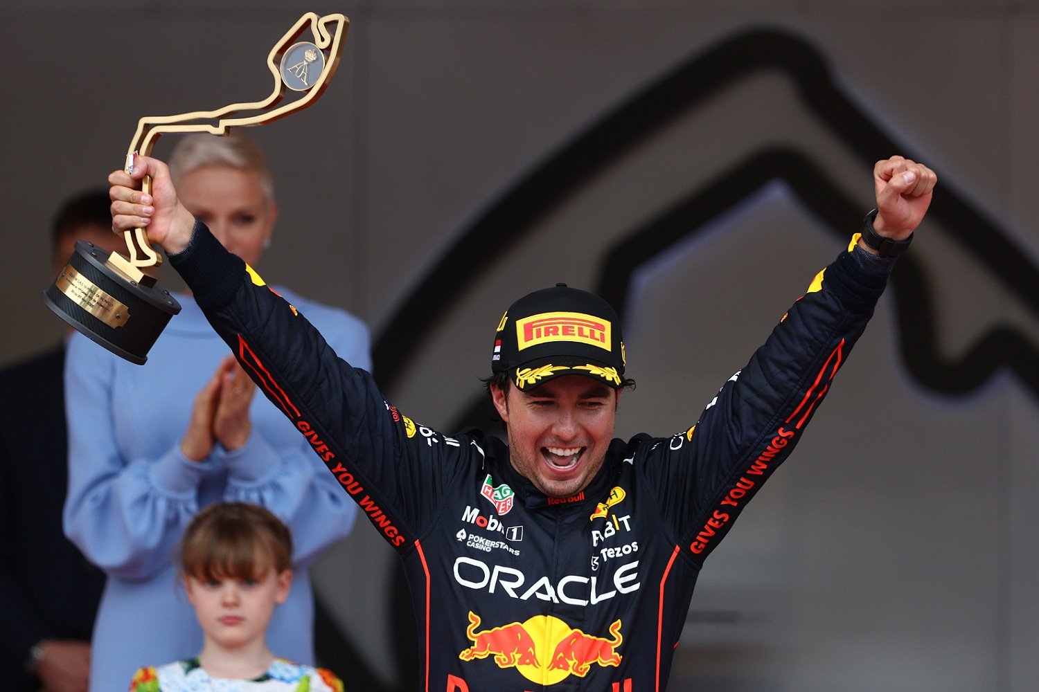 Sergio Perez at the Monaco Grand Prix
