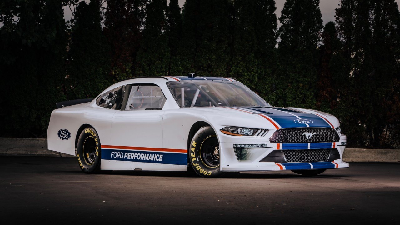 The latest Mustang race car was developed as a joint effort between Ford Design and the Ford Performance Technical Center, where development tools and simulators are advancing both race and production vehicles for Ford customers