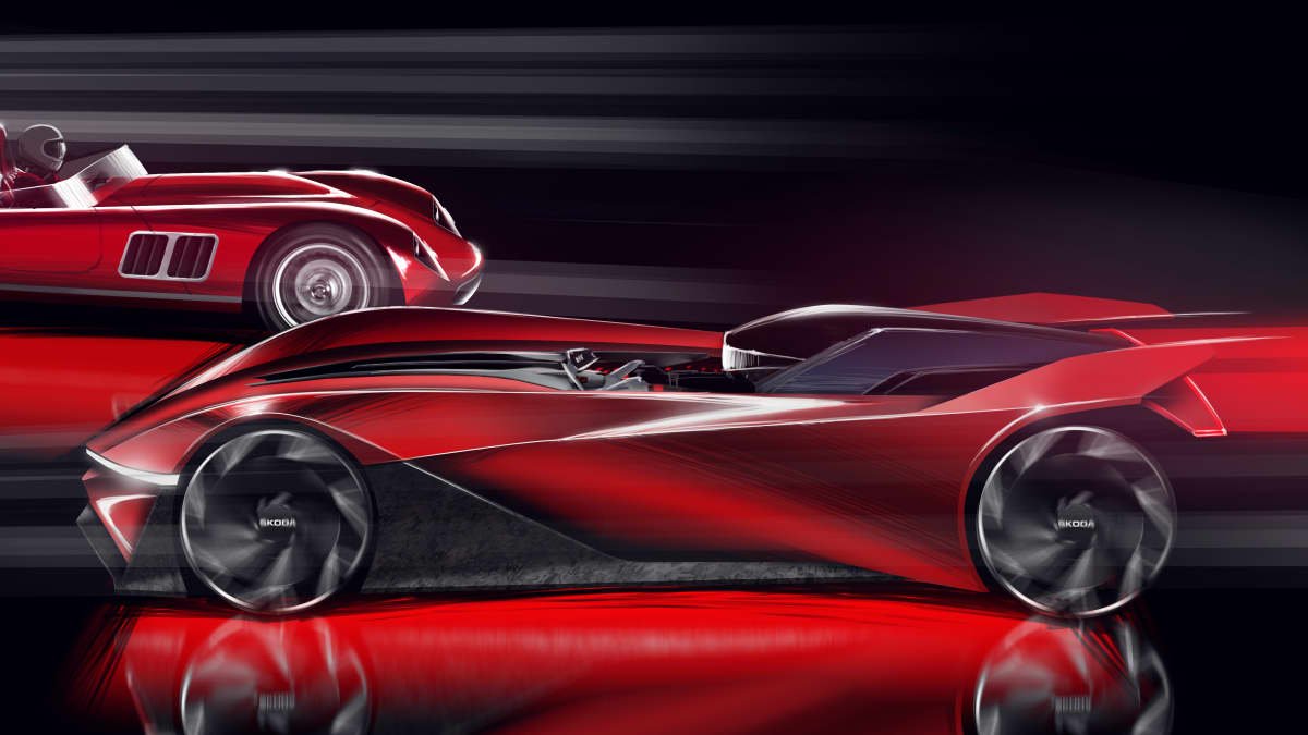Skoda Vision GT electric concept revealed-0