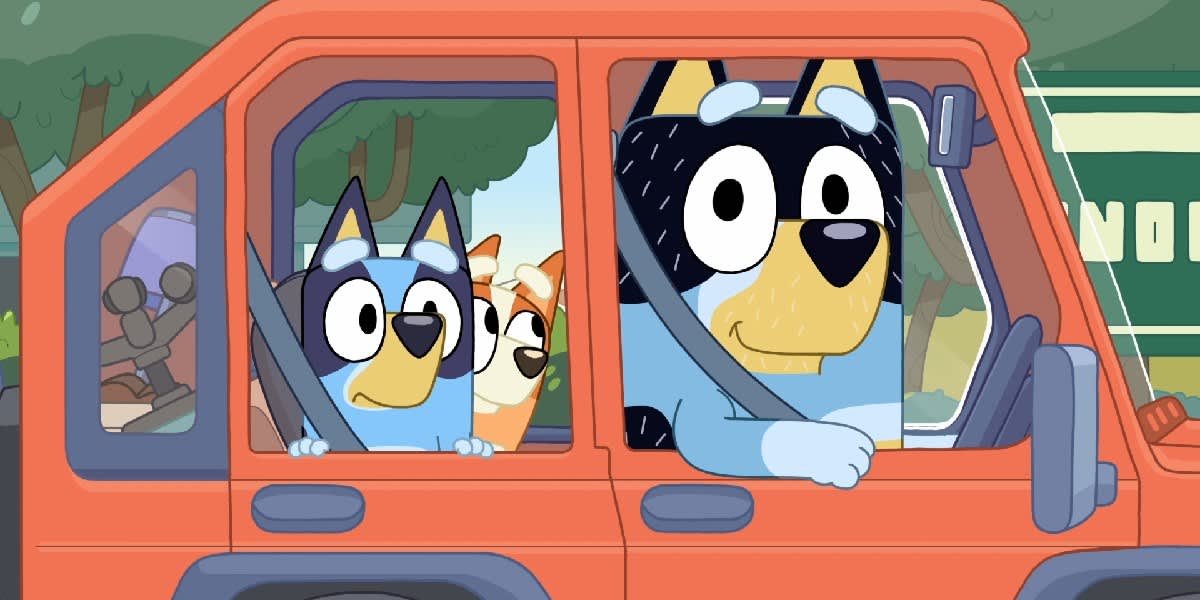 what's the car in bluey