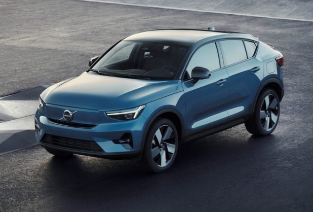 South Africa bound all-electric new Volvo C40 Recharge makes silent debut