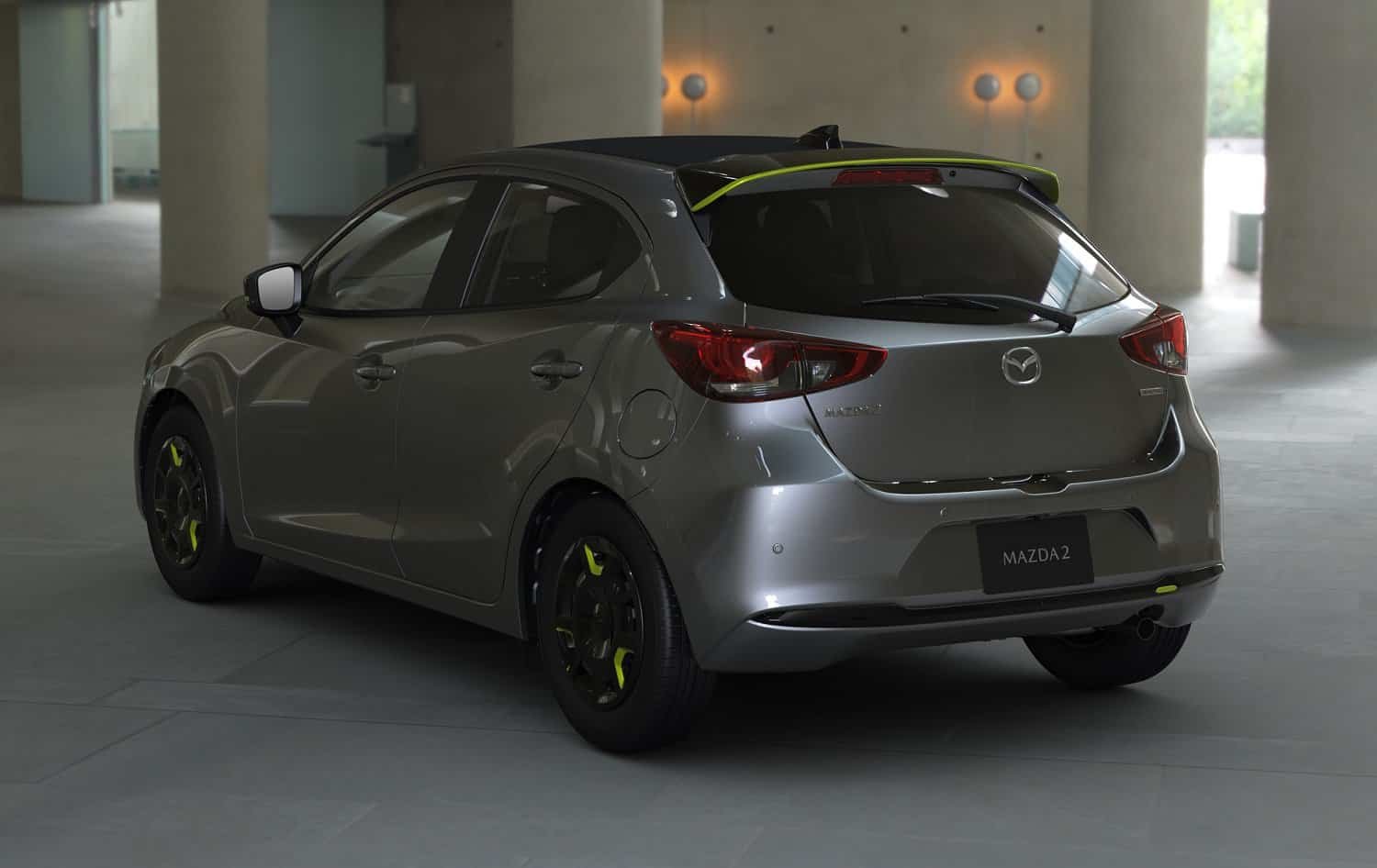 Mazda2 updated again in Japan