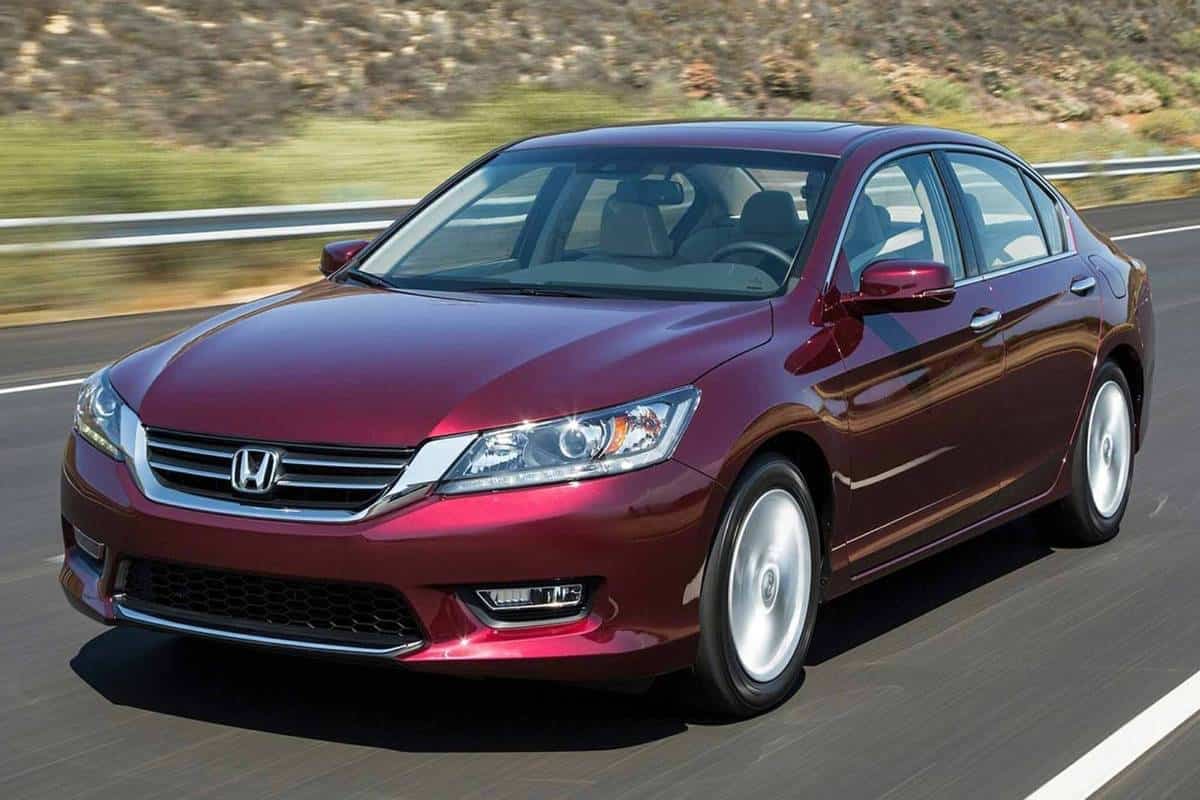 Red 2013 Honda Accord