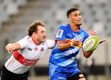 Abner van Reenen in action against the Lions