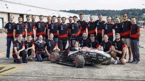 The Academic Motorsports Club Zurich team and the Mythen
