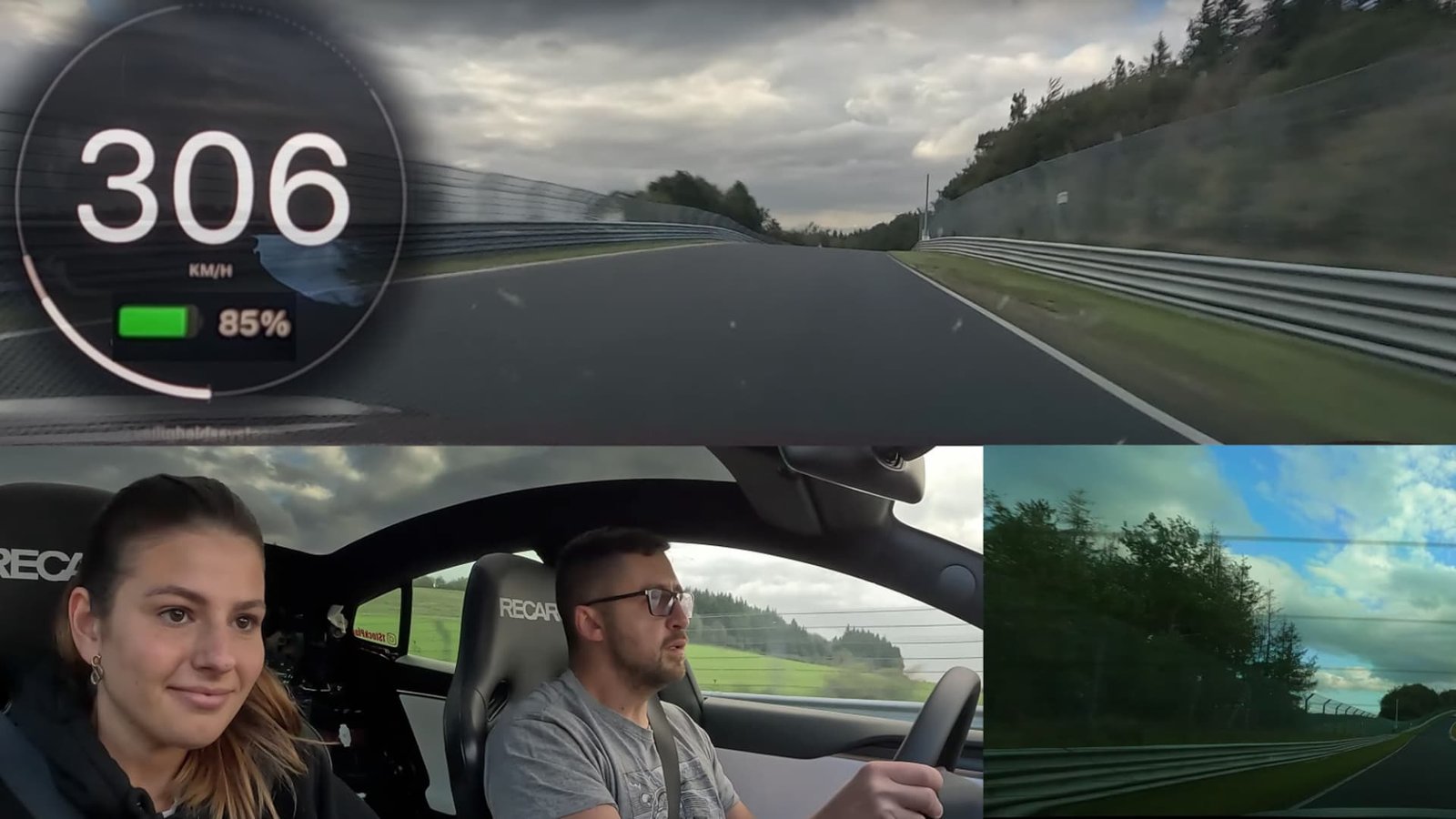 Tesla Model S Plaid hits 300km/h on the Nurburgring