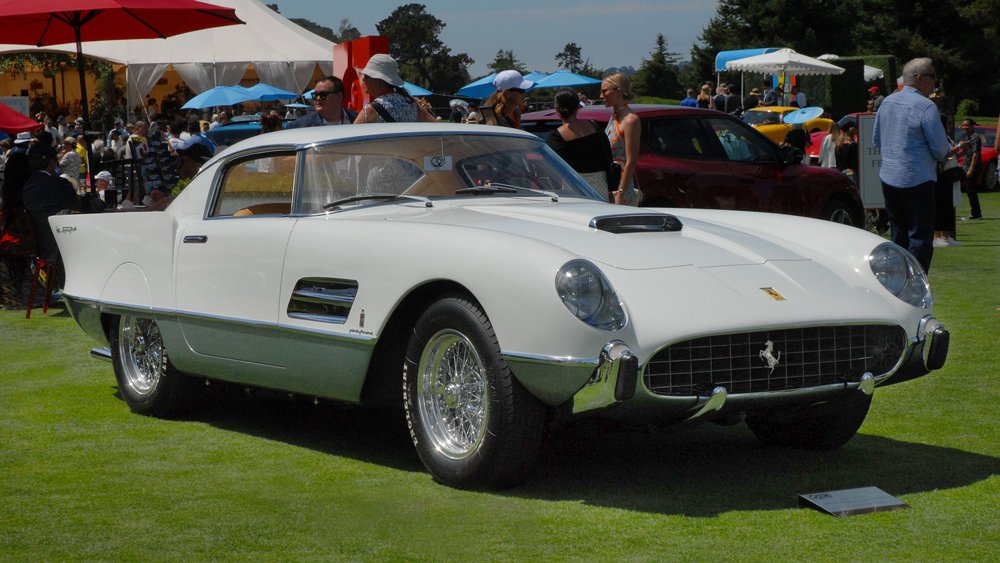 The 1956 Ferrari 410 Superamerica “Super Fast 1” named Best of Show at the Quail, a Motorsports Gathering 2023.