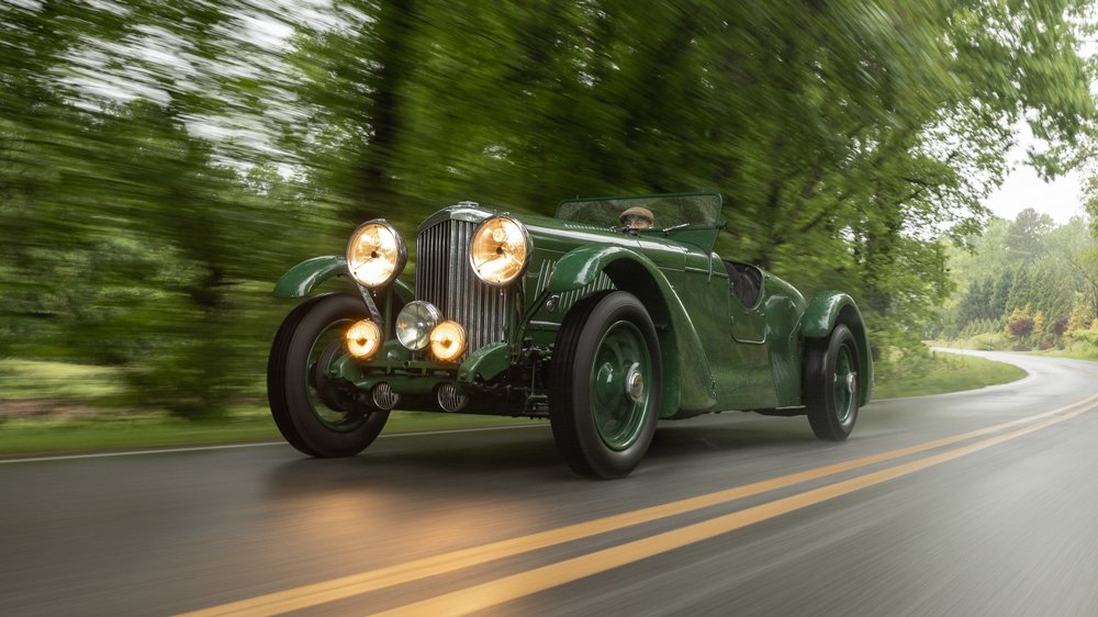 Driving the 1933 Bentley 4 ¼ Liter