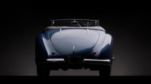 An unrestored 1949 Talbot-Lago T26 Grand Sport Convertible.