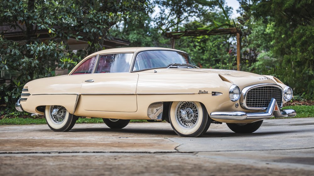 A 1954 Hudson Italia.