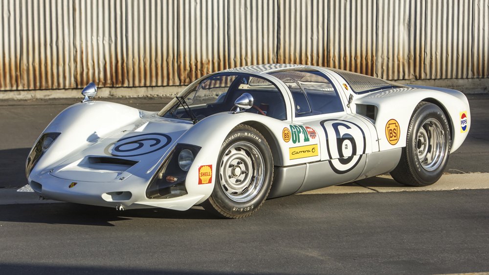 A 1966 Porsche 906/Carrera Six race car.