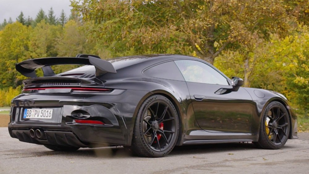 The 2021 Porsche 911 GT3 prototype