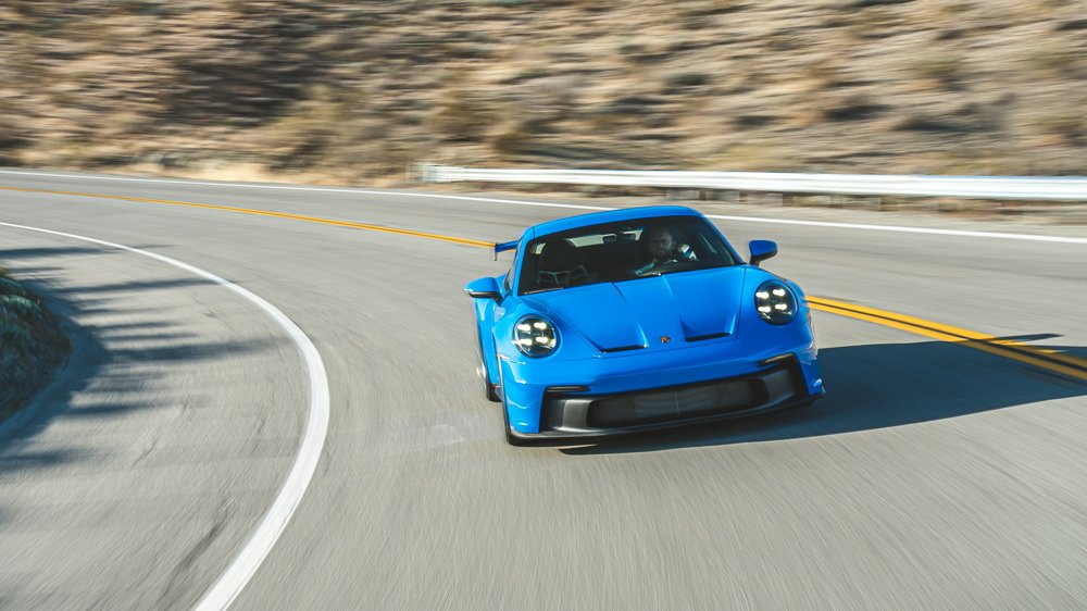 A 2022 Porsche 911 GT3.