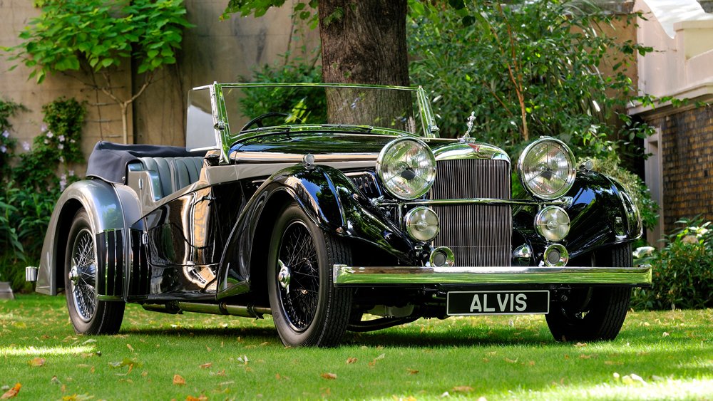The Alvis 4.3 Litre Vanden Plas Tourer continuation car.