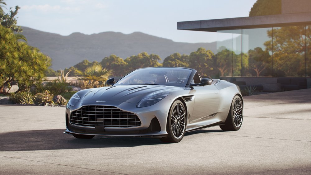 The Aston Martin DB12 Volante.