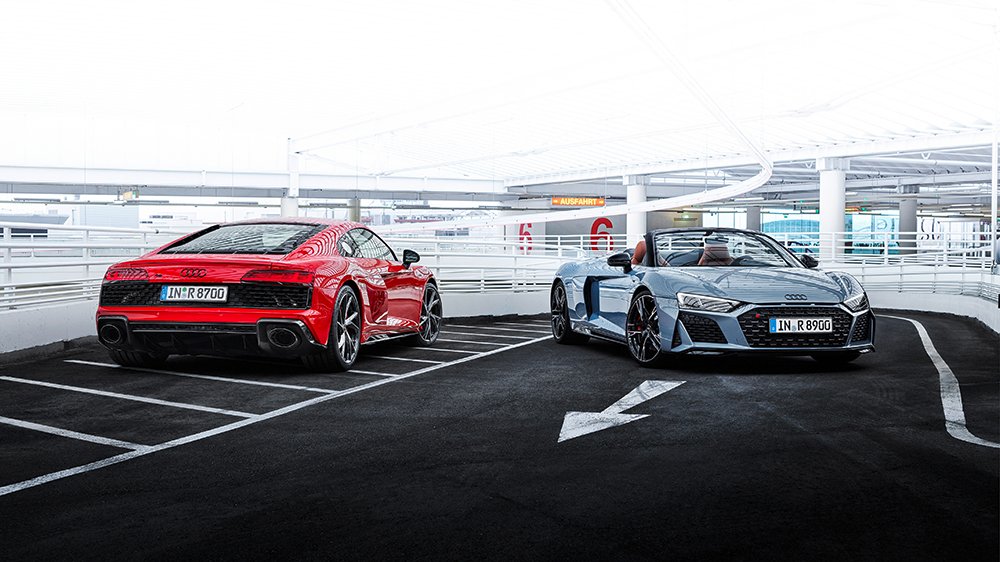 2022 Audi R8 V10 Performance Coupe and Spyder