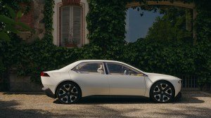 The BMW Vision Neue Klasse from the side