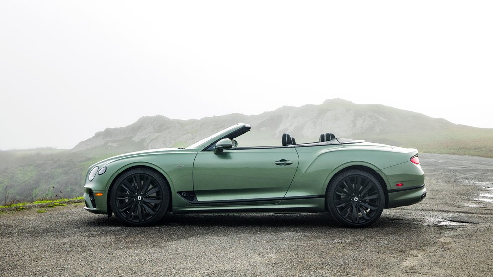 The Bentley Continental GT Speed.