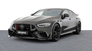 A front 3/4 view of the Brabus 930