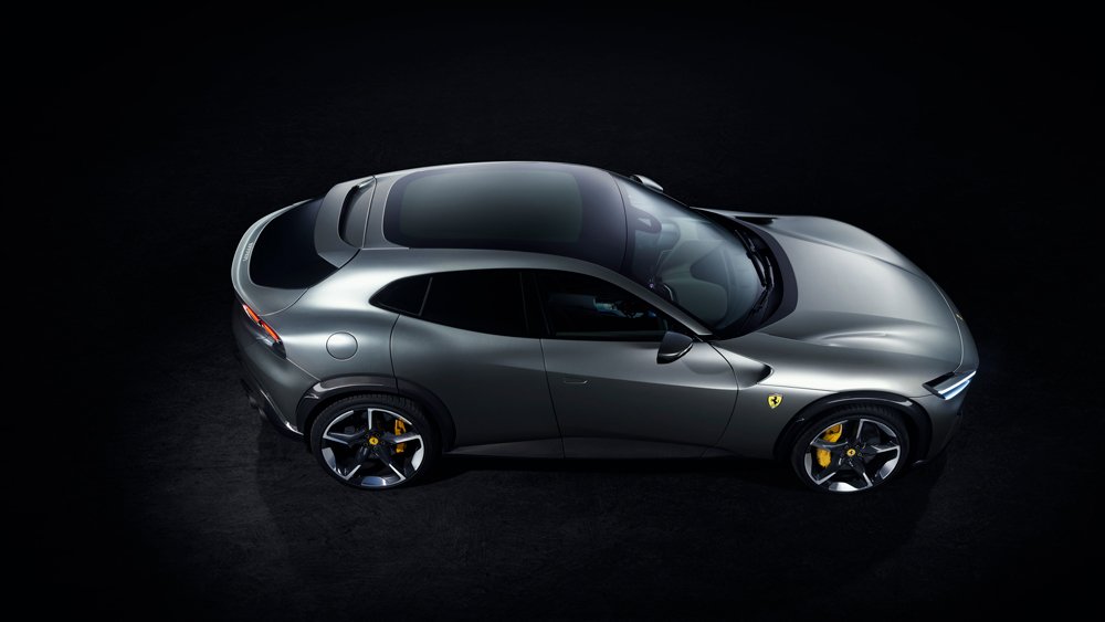 The Ferrari Purosangue, the marque's first four-door model.