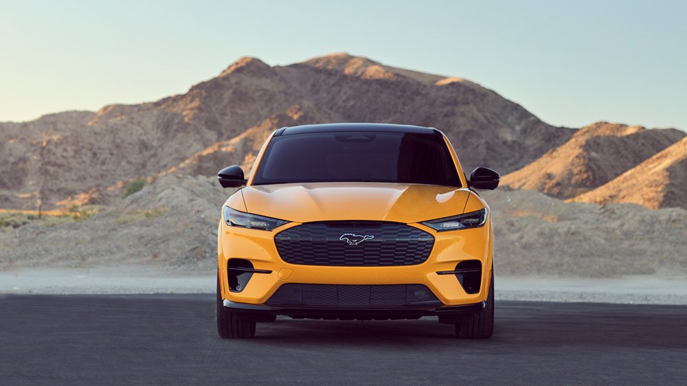 The Ford Mustang Mach-E GT all-electric crossover.