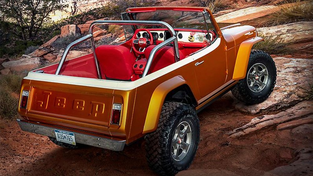 Jeep Jeepster Beach concept vehicle
