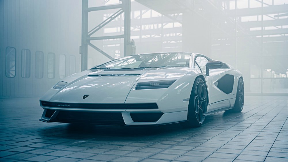 The Lamborghini Countach LPI 800-4 supercar.