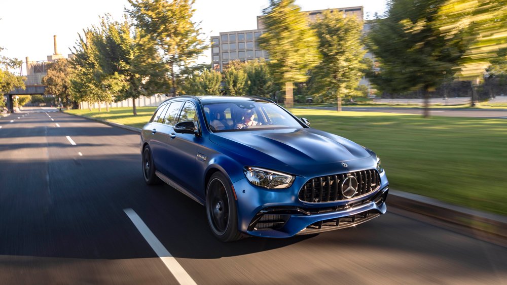 The Mercedes-AMG E 63 S Wagon.