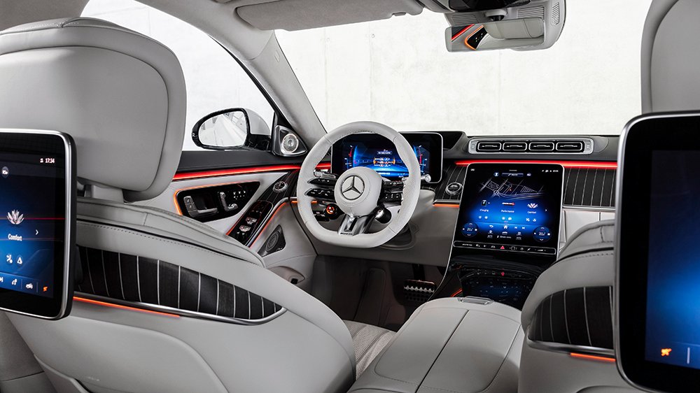 Inside the 2023 Mercedes-AMG S 63 E Performance
