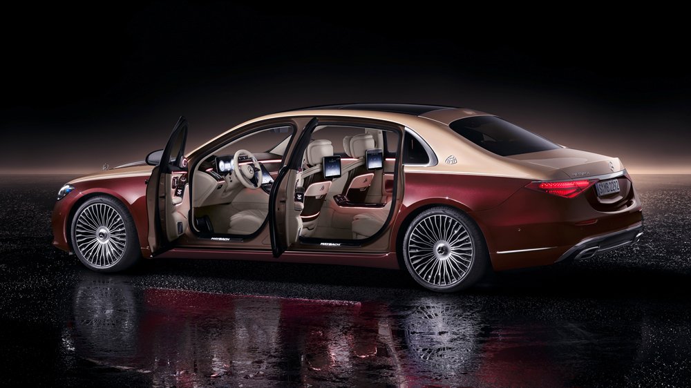 The Mercedes-Maybach S 580 4Matic sedan.