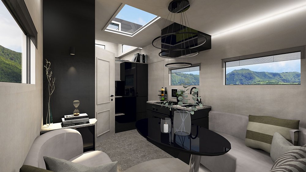 Inside the Stone Offroad Design Rise 4x4