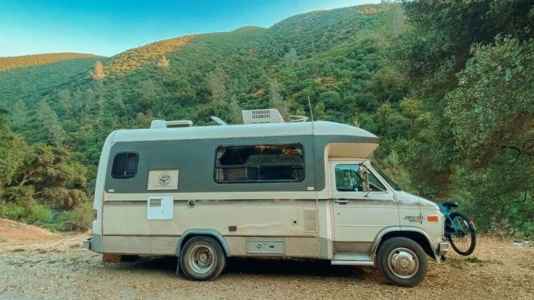 1986 Chevrolet Telstar RV on a Pacific Northwest summer road trip