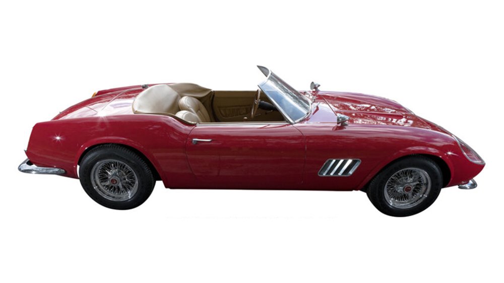 The 1961 Ferrari 250 GT California prop car from