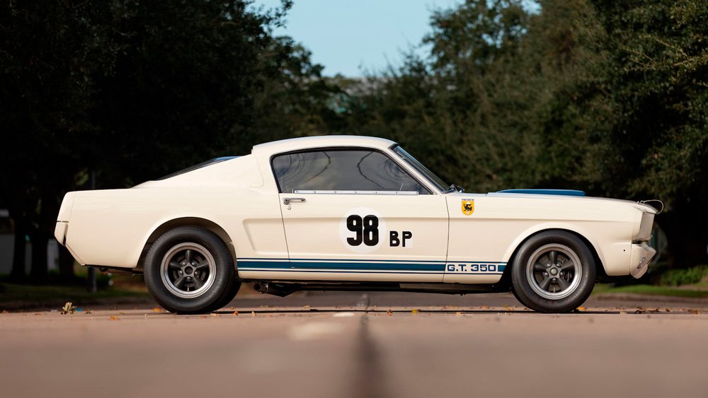 One of two prototypes of the 1965 Shelby GT350R.
