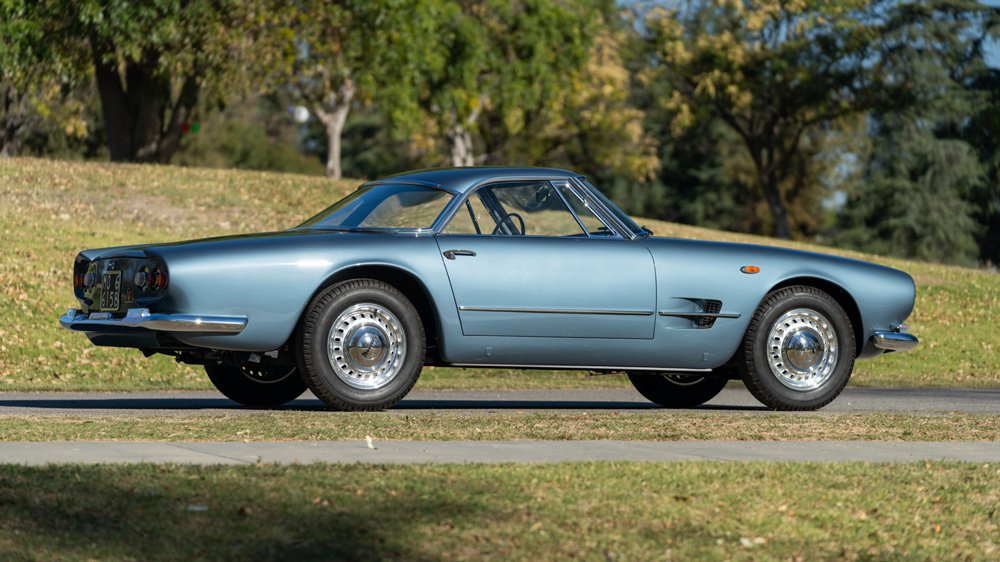 A 1959 Maserati 5000 GT, one of only three of its kind ever built.