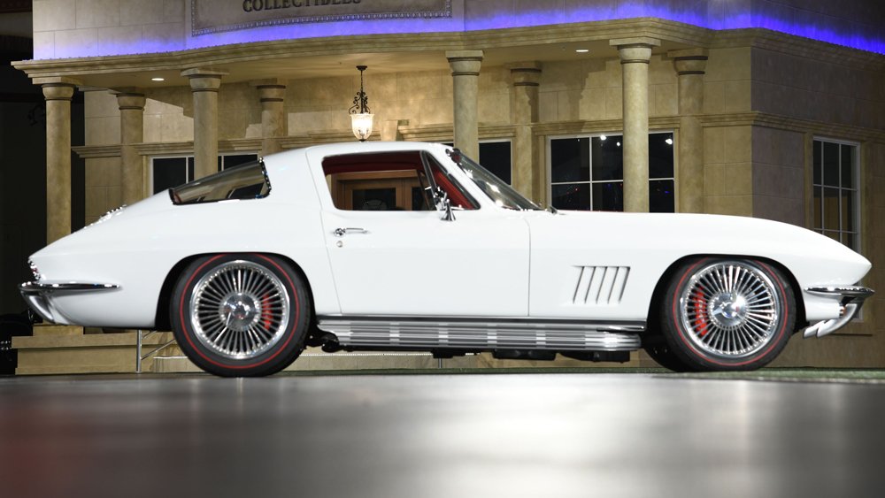 A 1967 Corvette restomod.