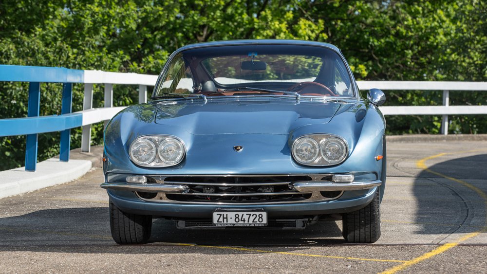 A 1967 Lamborghini 400 GT 2+2.
