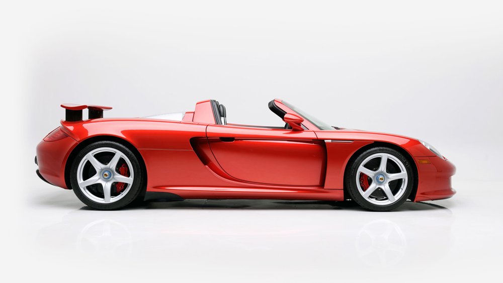 A 2005 Porsche Carrera GT.
