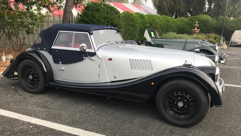 A 2019 Morgan Plus 4.