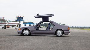 The Boschert B300 Gullwing from the side