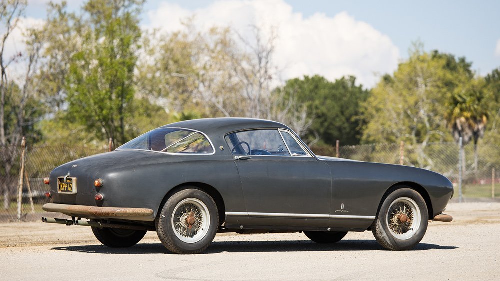 An unrestored example of the 1955 Ferrari 250 Europa GT.