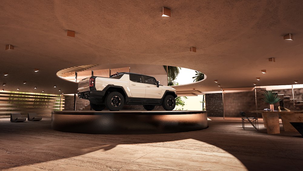 Design, Garage, Car, Home, Kelly Wearstler