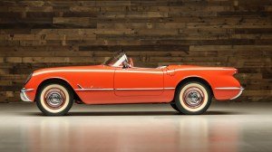 A 1955 Chevrolet Corvette Roadster.