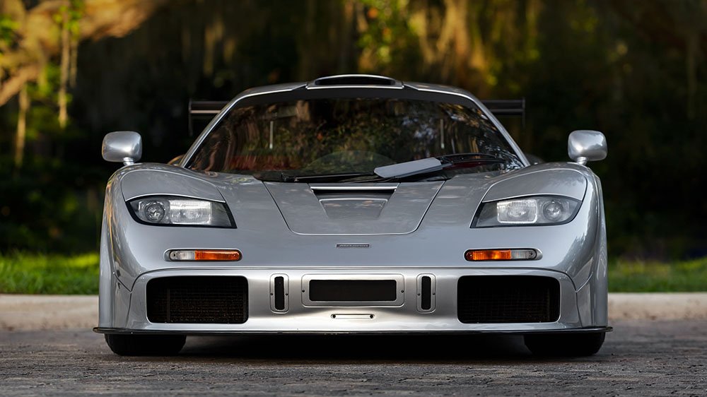 The 1998 McLaren F1 from the front