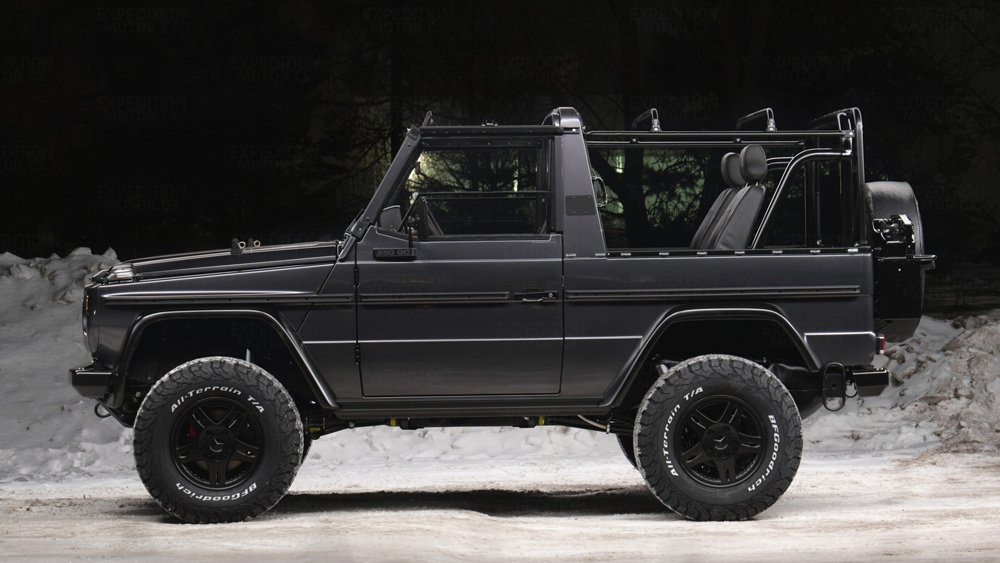 A Mercedes-Benz G-Wagen Wolf restomod from Expedition Motor Company.