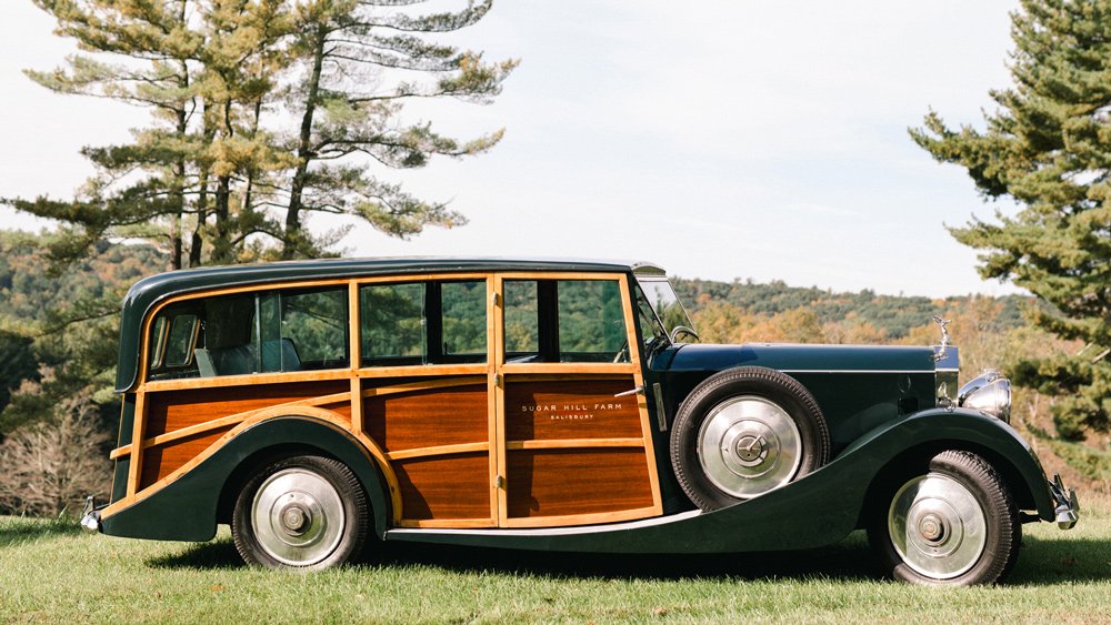 A 1933 Rolls-Royce 20/25 Shooting Brake.